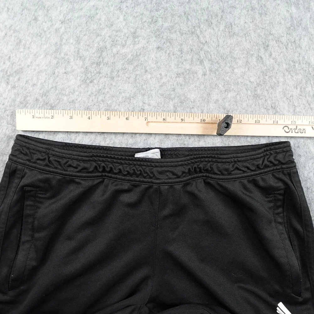 Adidas Pants Mens Large Black Tiro 17 Training Climacool Tapered Leg BK0350 Gym